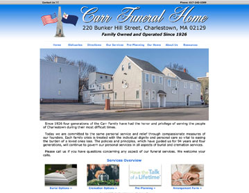 Carr Funeral Home, Charlestown, MA